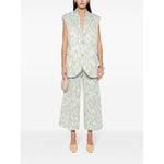 Erika Cavallini Semi-Couture Trousers MultiColour Trousers