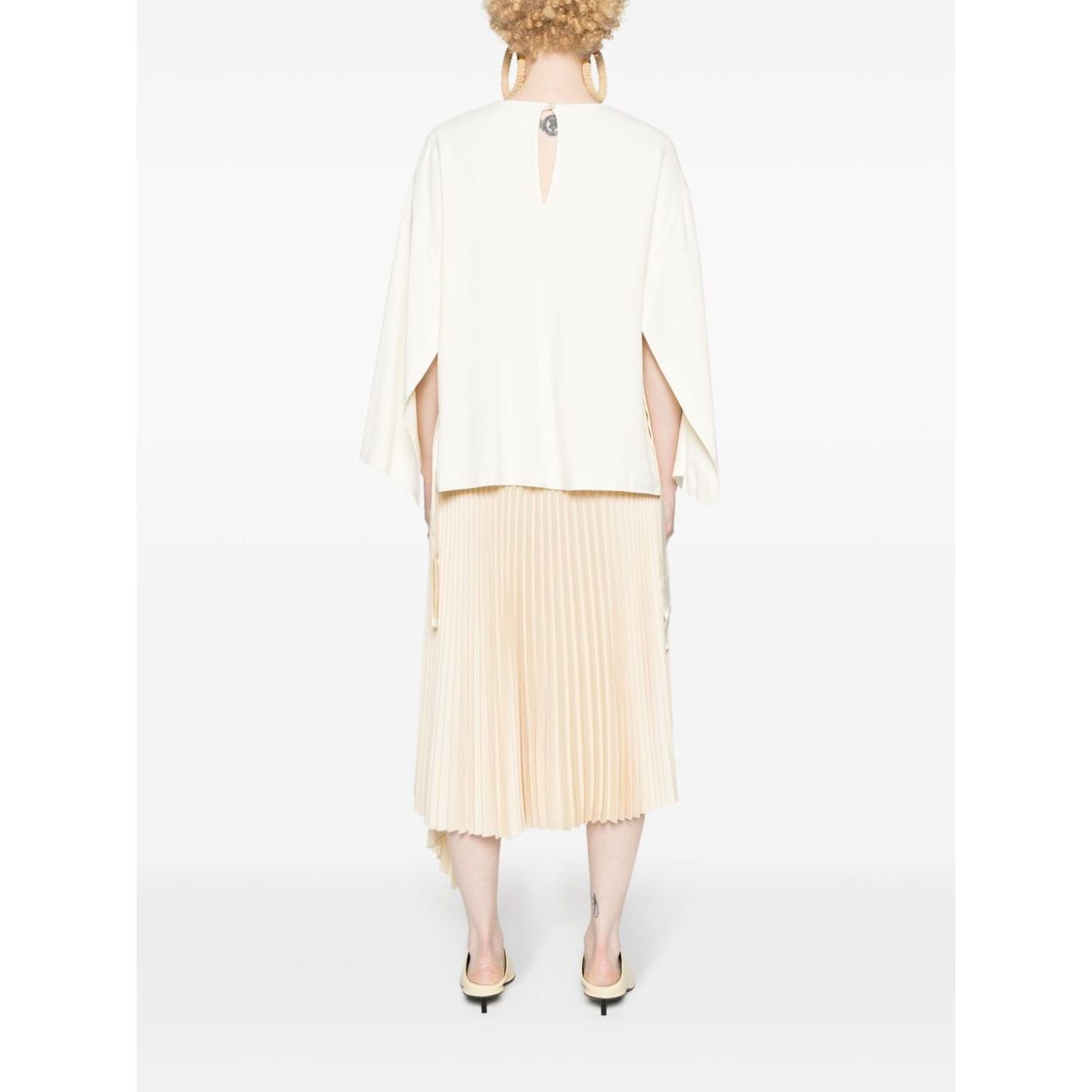 Erika Cavallini Semi-Couture Top White Topwear