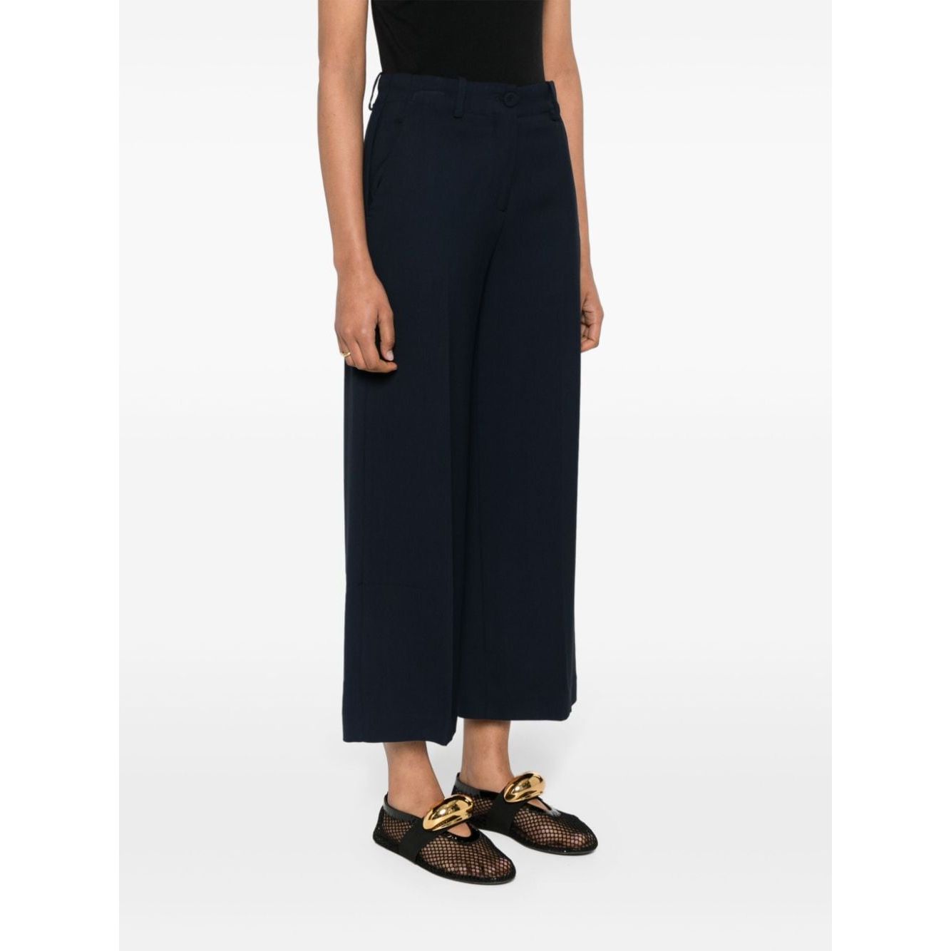 Erika Cavallini Semi-Couture Trousers Blue