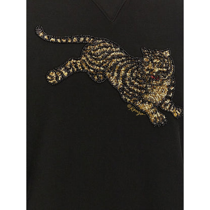 Kenzo Black Cotton Sweatshirt