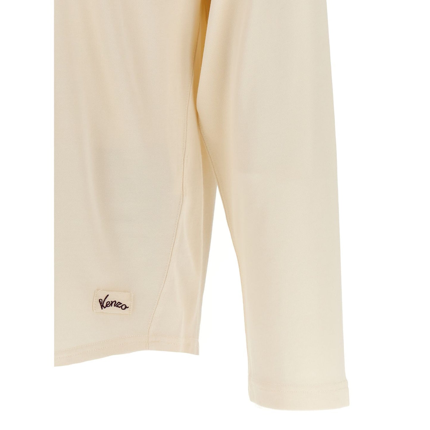 Kenzo Beige Viscose T-Shirt