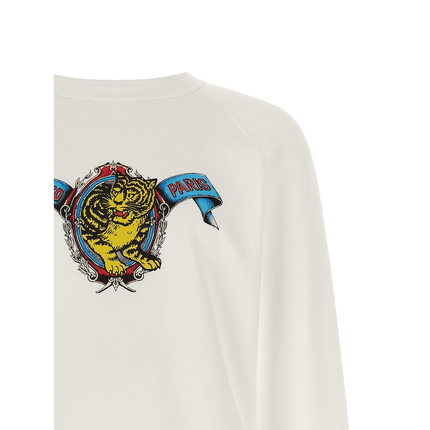 Kenzo White Viscose Sweatshirt