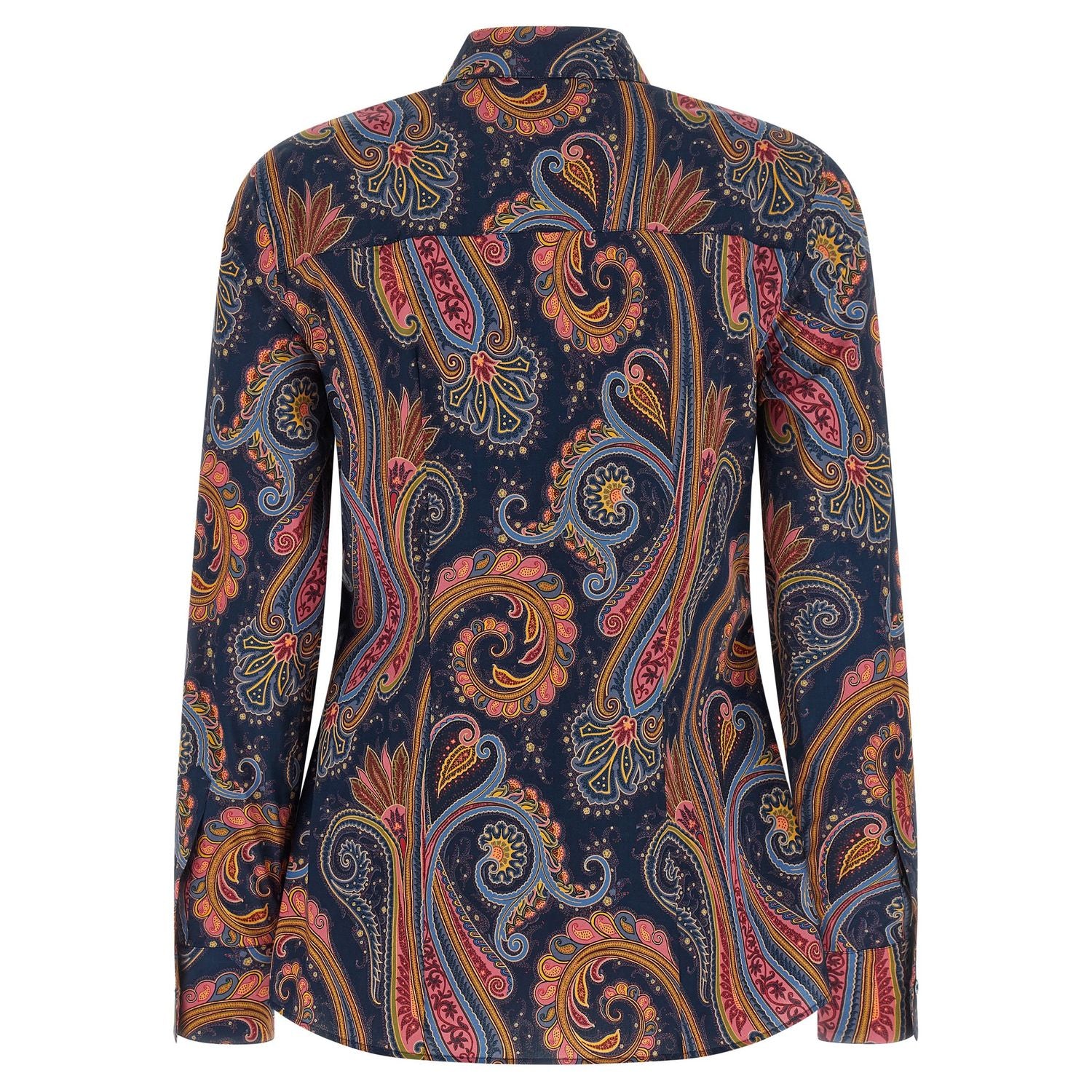 Etro Blue Cotton Blouse