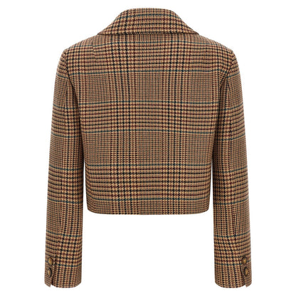 Etro Brown Wool Blazer