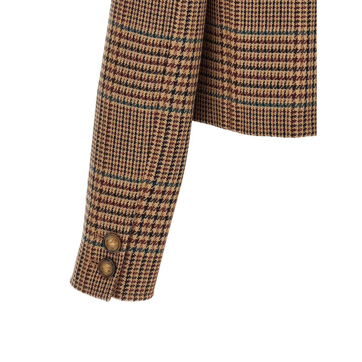Etro Brown Wool Blazer