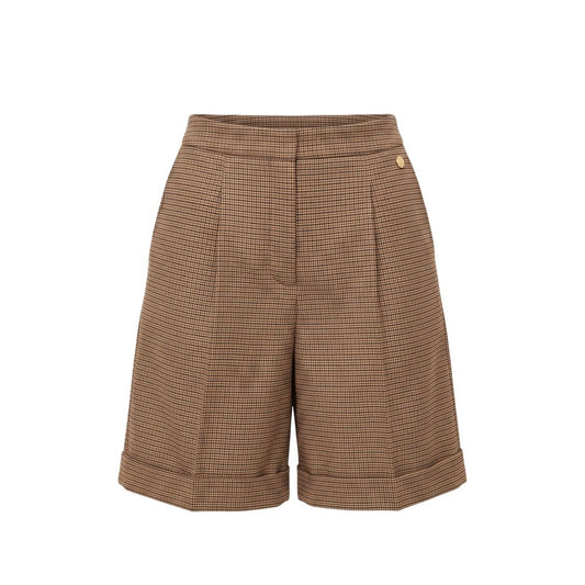 Trussardi Jeans Brown Viscose Women Shorts