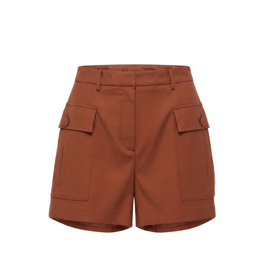 Trussardi Jeans Brown Viscose Women Shorts