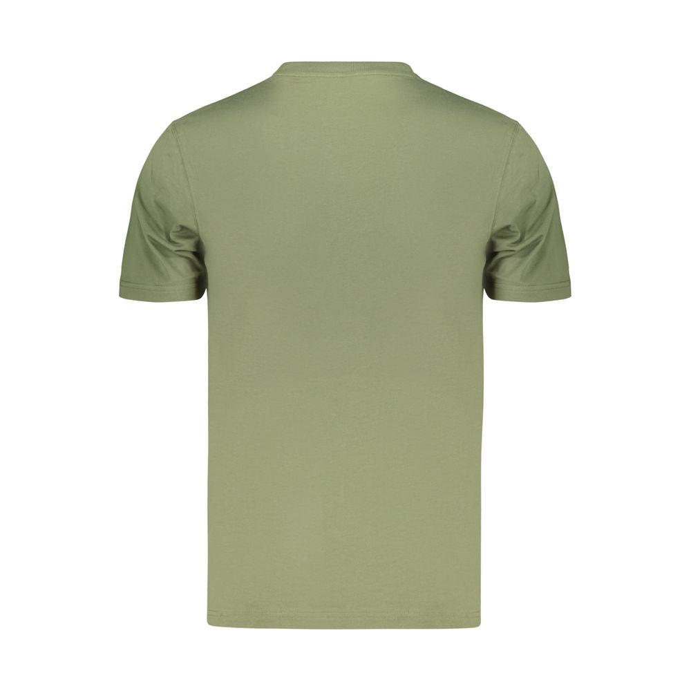 Refrigiwear Verde Cotton Men T-Shirt