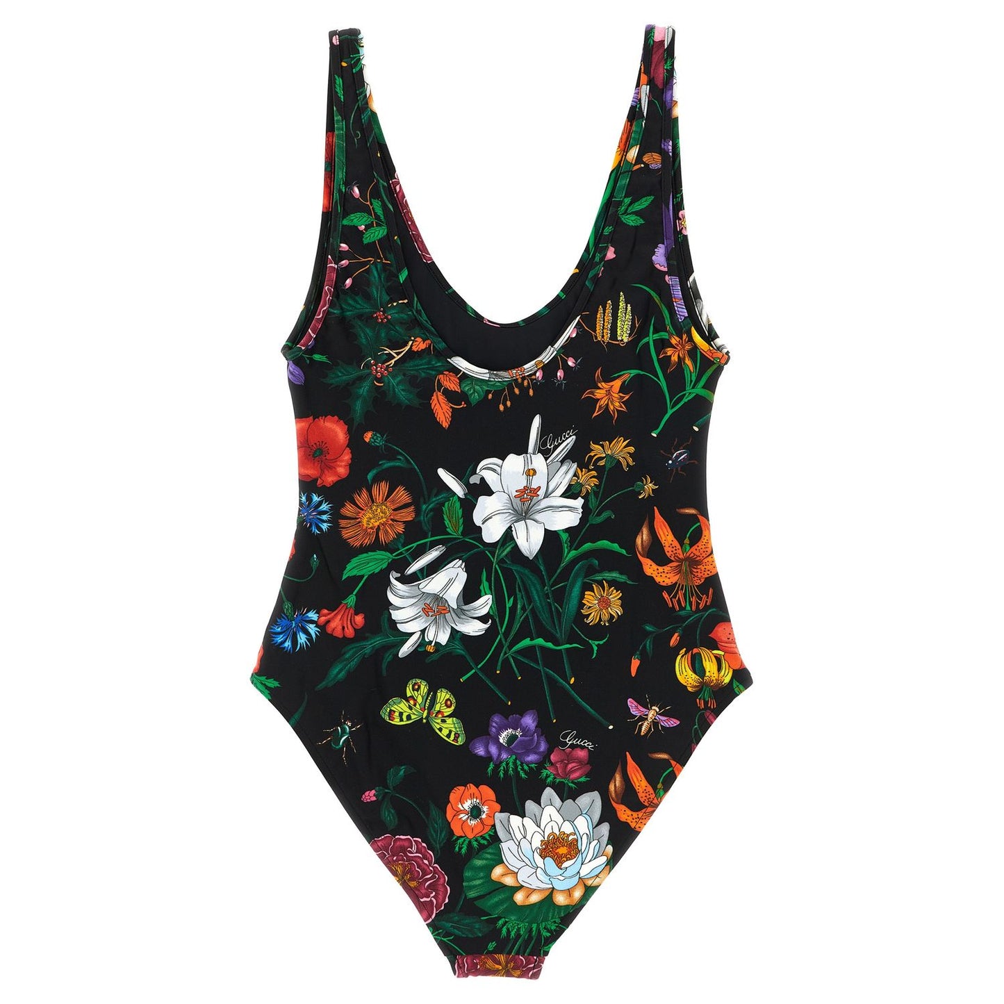 Gucci Black Polyamide One-Piece Swimsuit