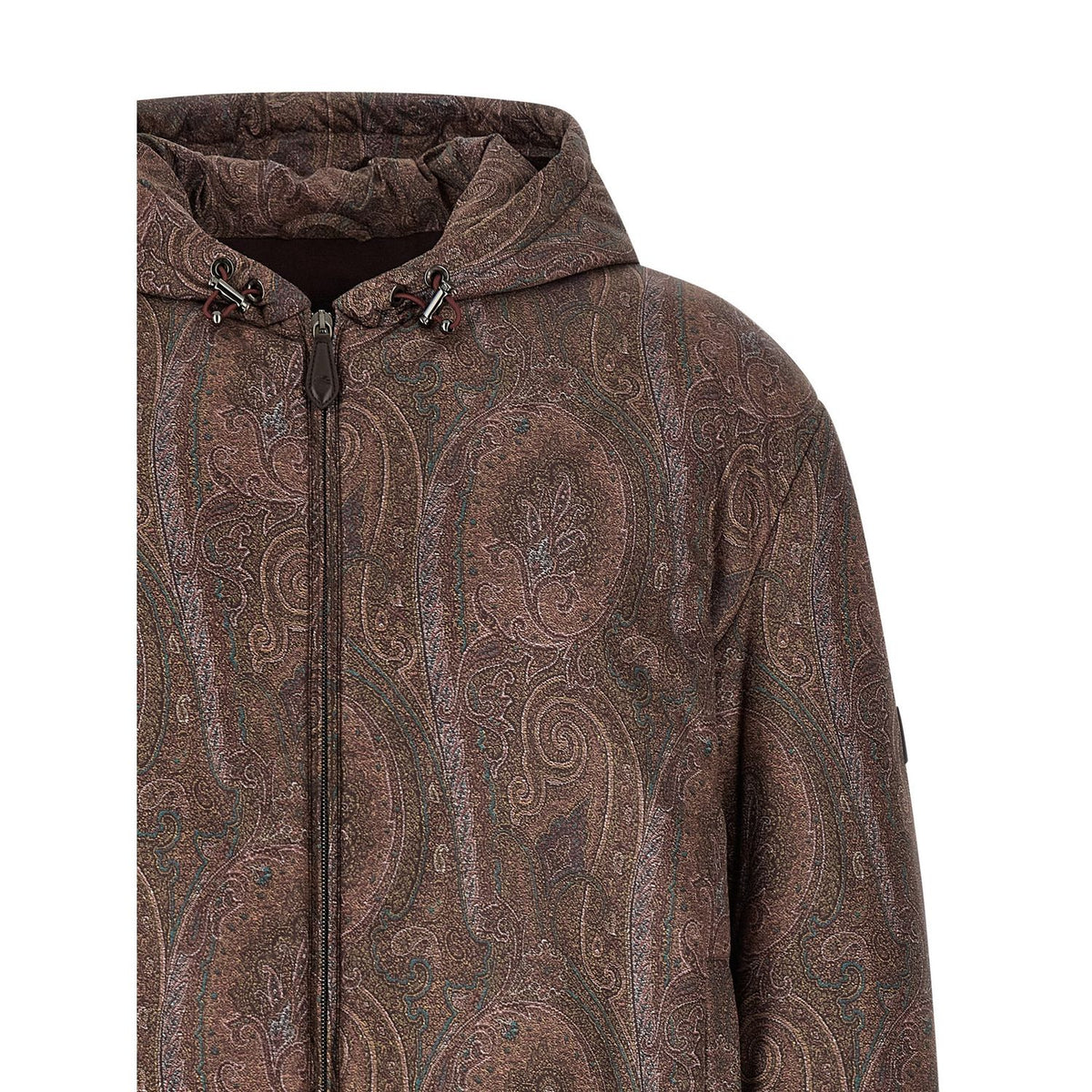 Etro Brown Polyester Bomber