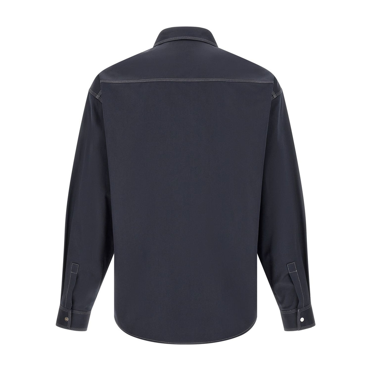 Fendi Blue Cotton Blouse