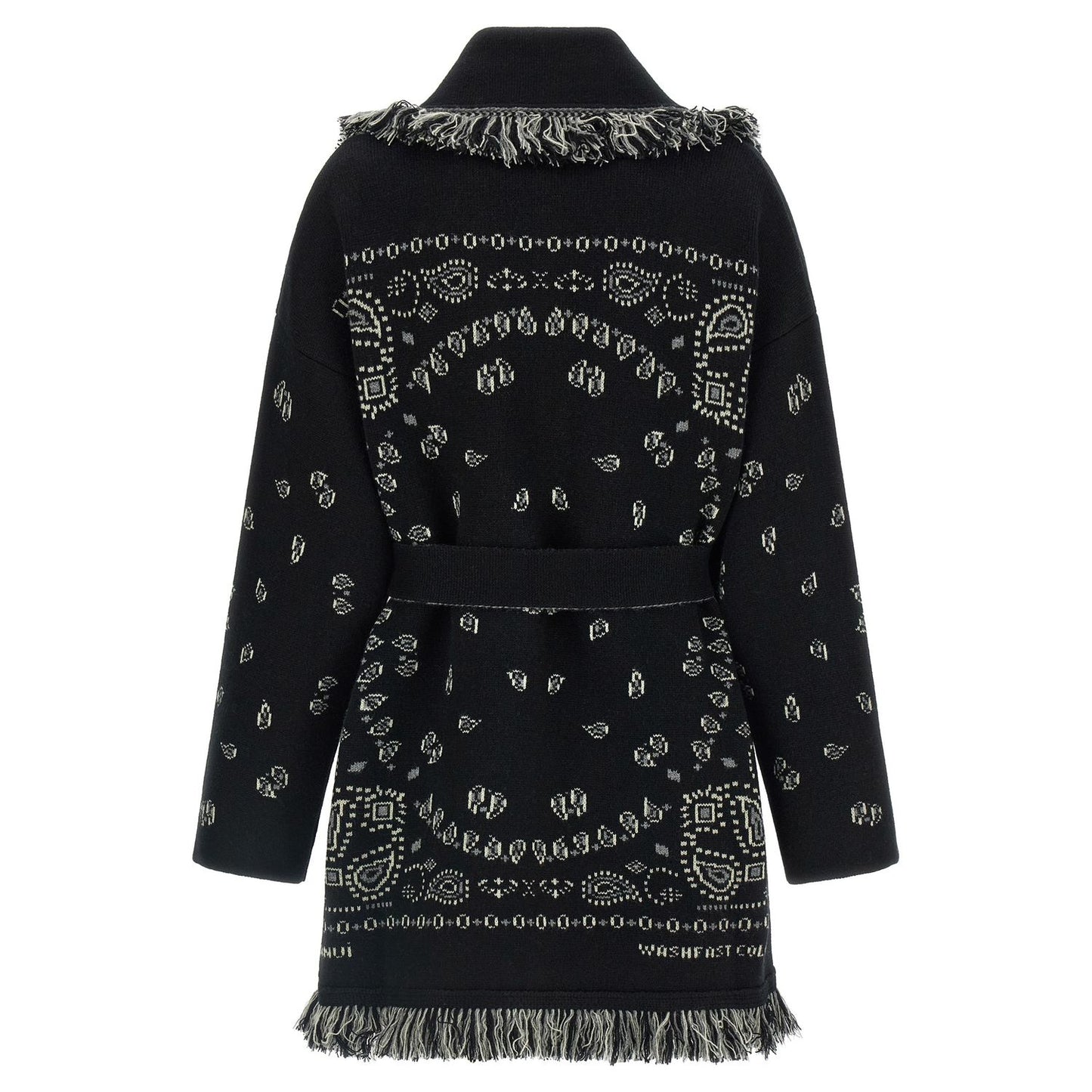 Alanui Black Cashmere Cardigan