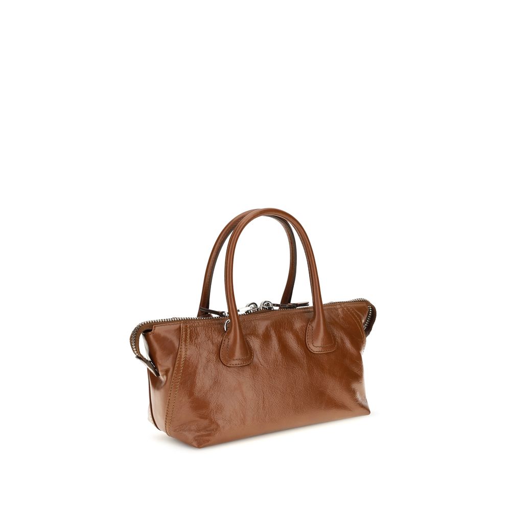 Miu Miu Brown Calf Leather Bos Taurus Handbag