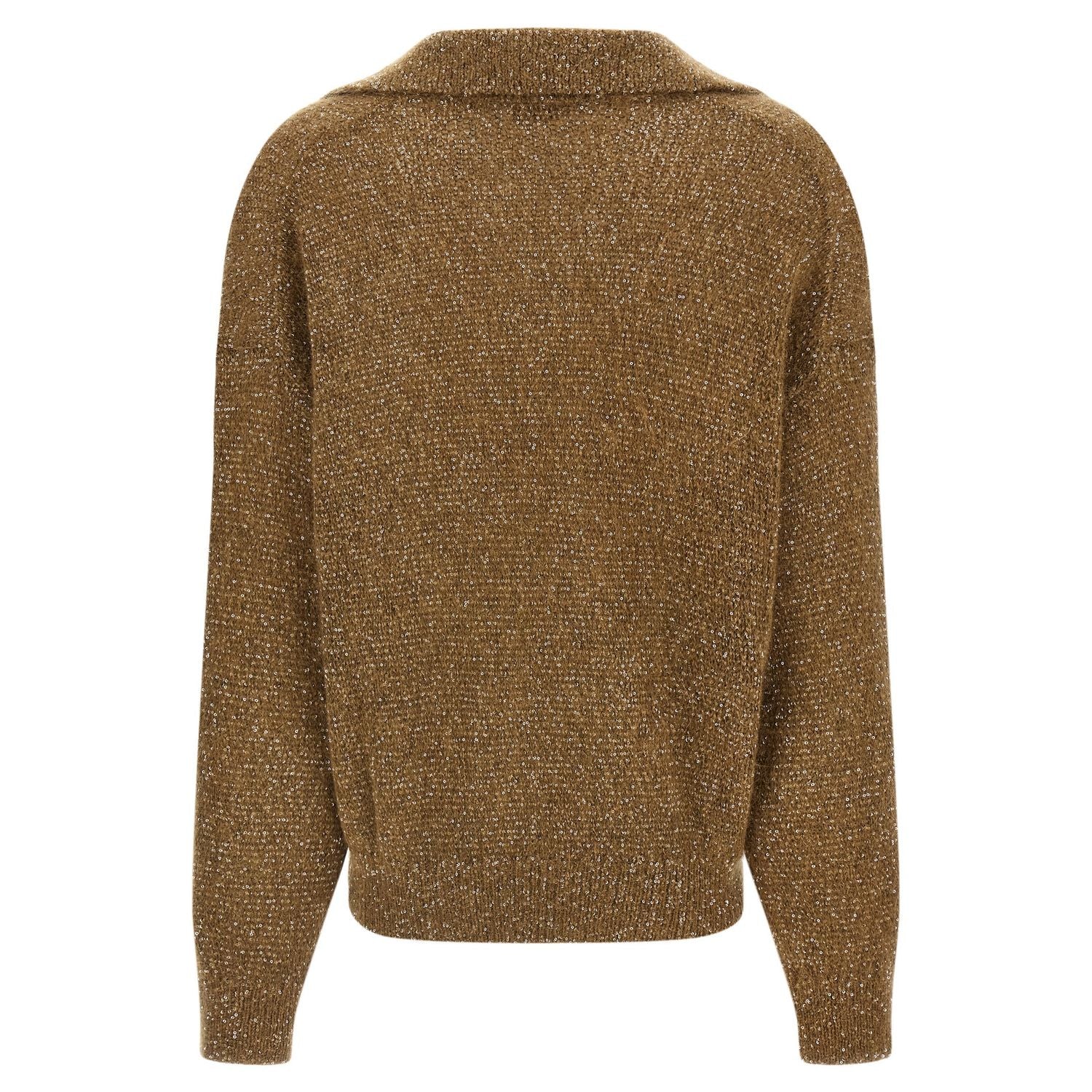 Brunello Cucinelli Brown Polyamide Polo Shirt