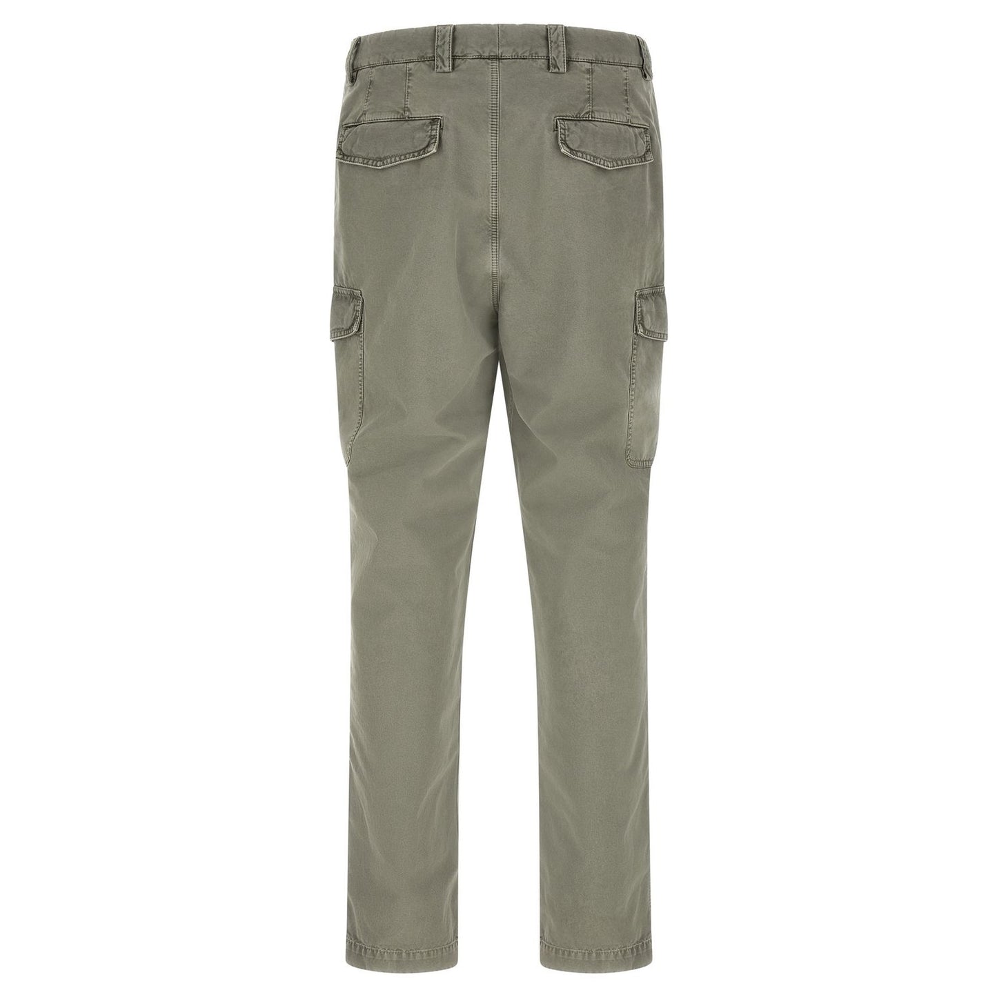 Brunello Cucinelli Bicolor Cotton Cargo Pants