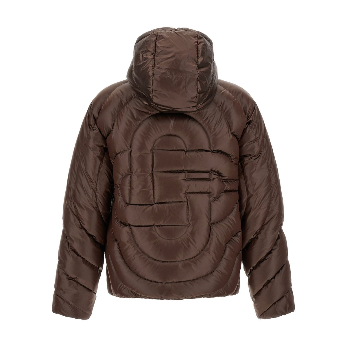 Casablanca Brown Polyamide Full-Length Jacket