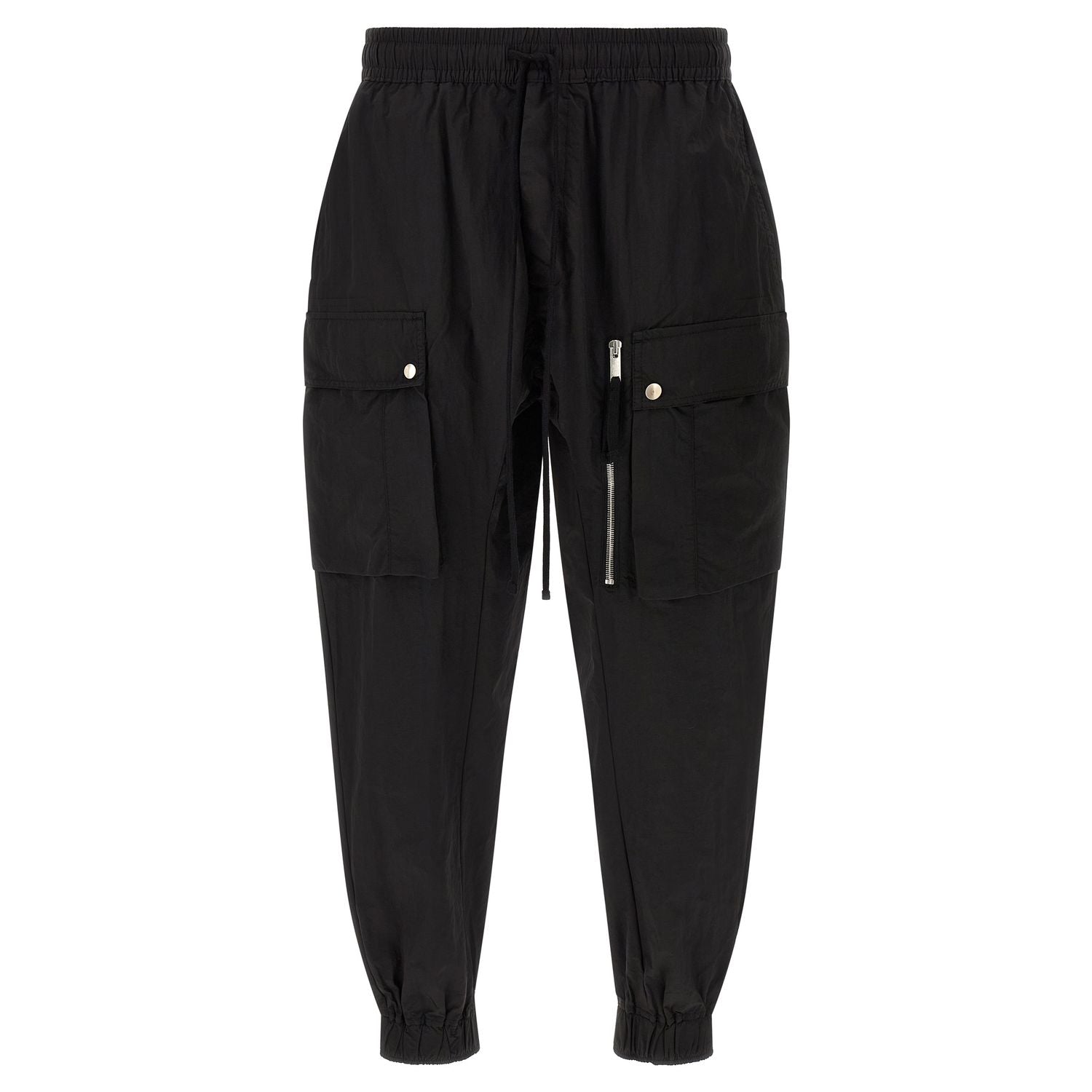 Thom Krom Black Polyamide Cargo Pants
