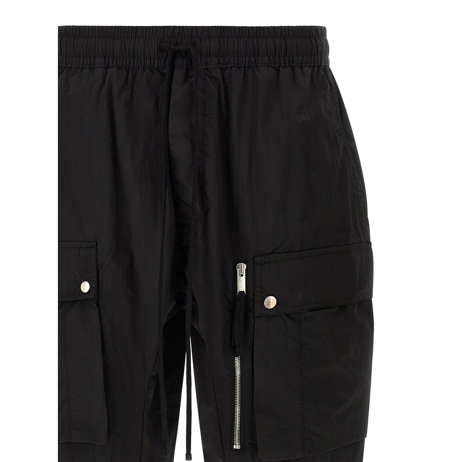 Thom Krom Black Polyamide Cargo Pants