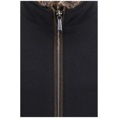 MooRER Black Cashmere Bomber
