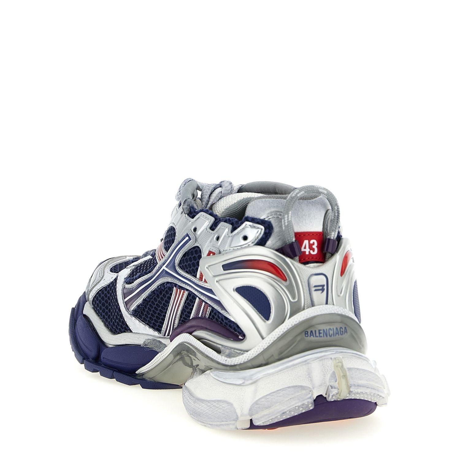 Balenciaga Multicolor Polyethylene Athletic Sneakers