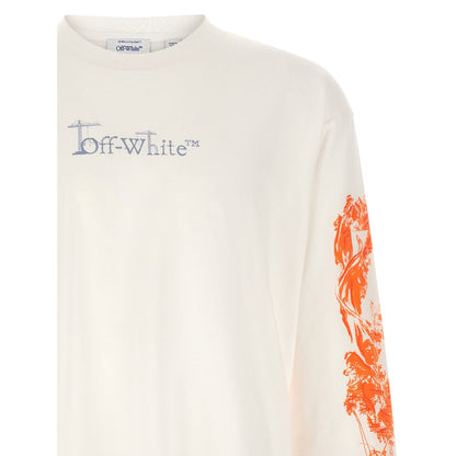 Off-White White Cotton T-Shirt