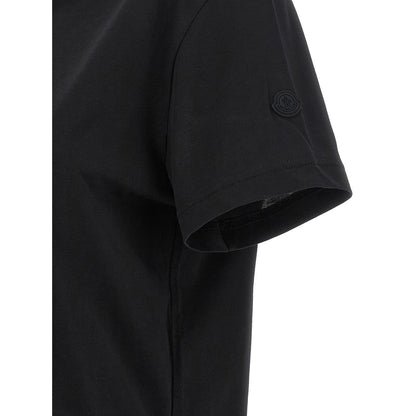 Moncler Black Cotton T-Shirt