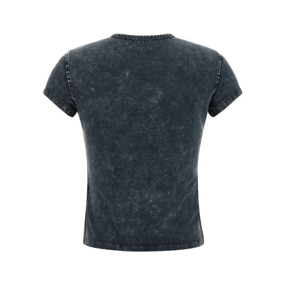 Diesel Gray Cotton T-Shirt