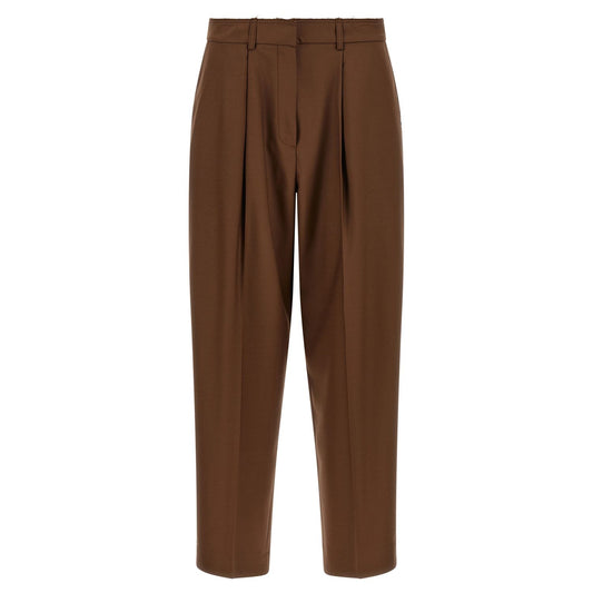 Gianluca Capannolo Beige Wool Casual Pants