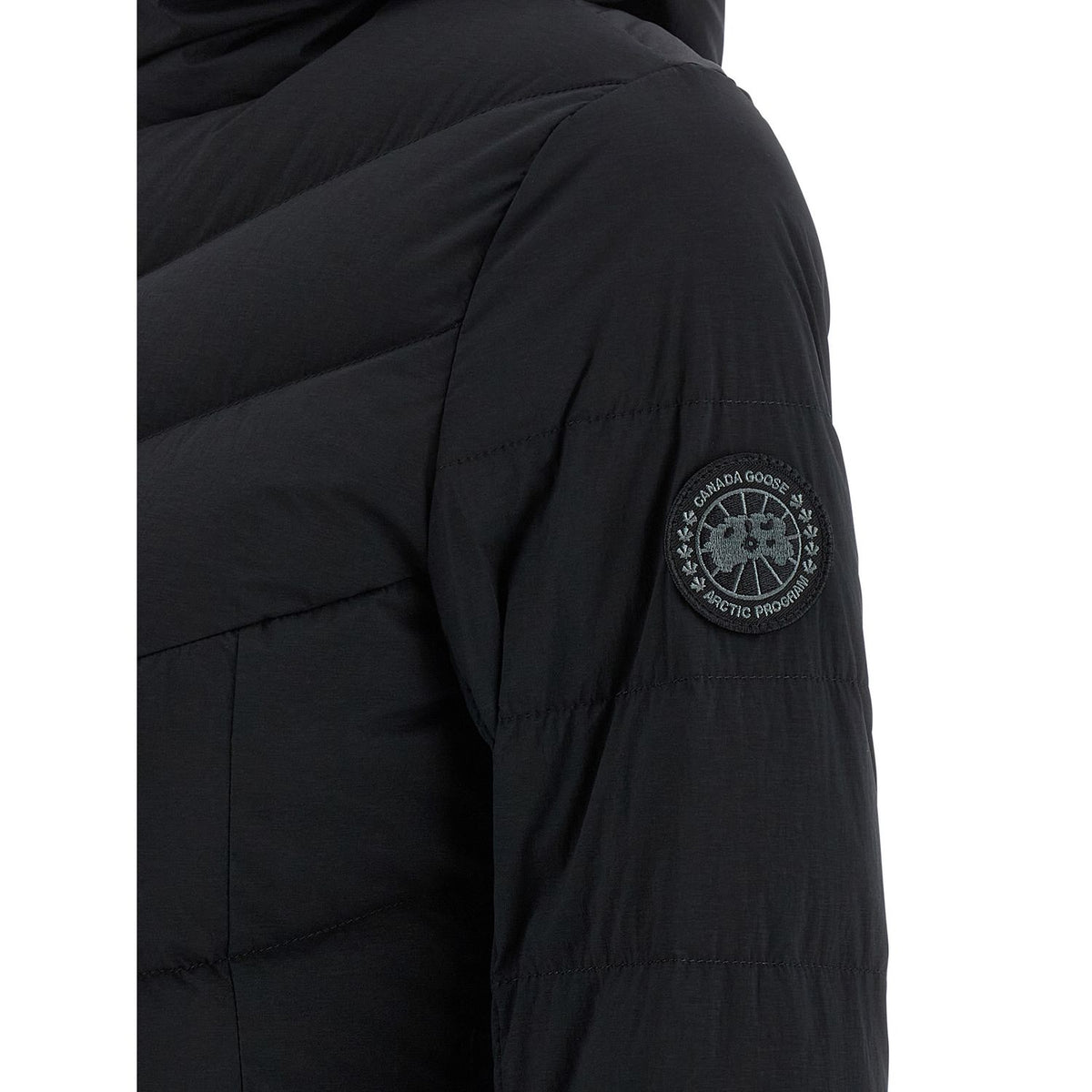Canada Goose Black Polyamide Full-Length Jacket