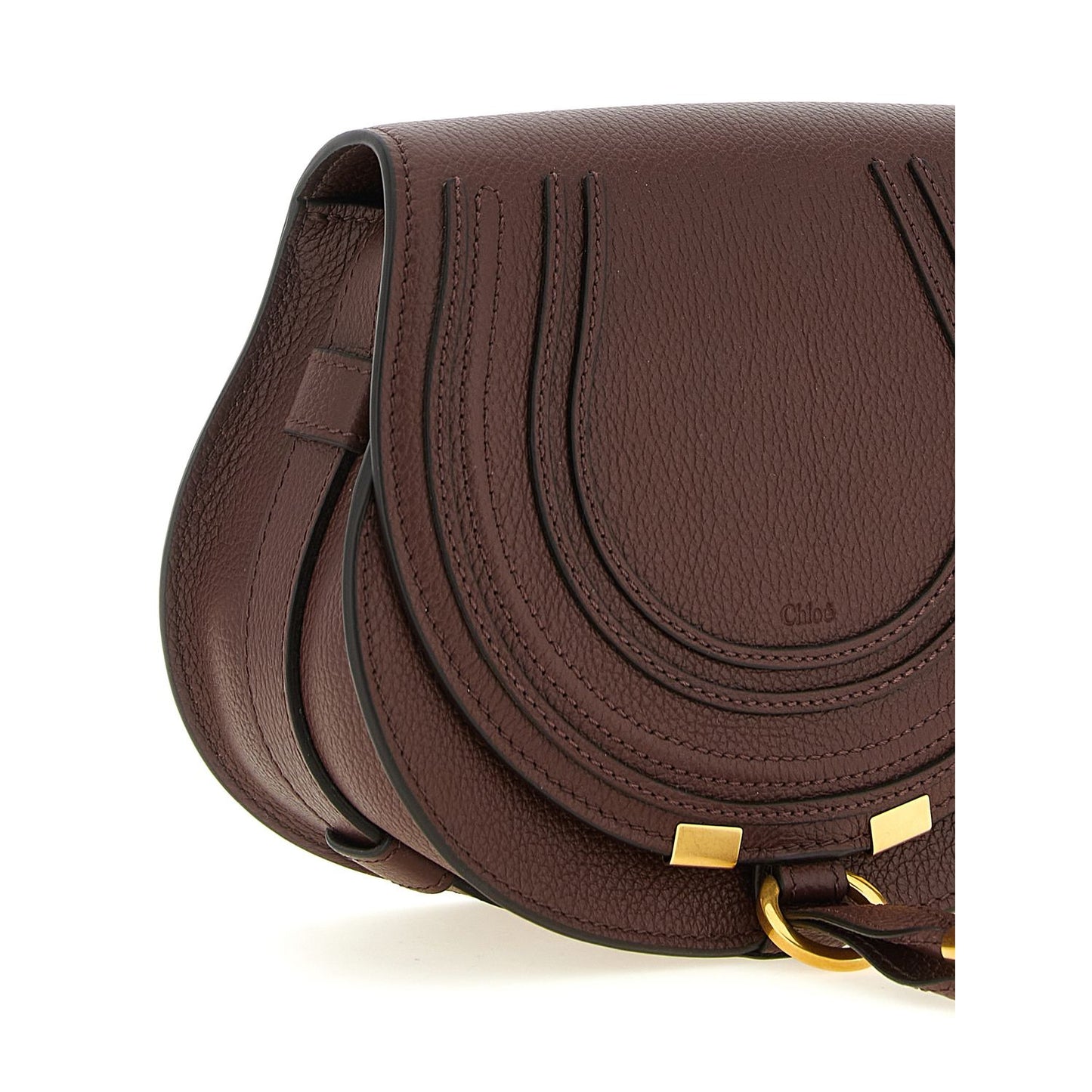 Chloé Brown Calfskin Crossbody Bag