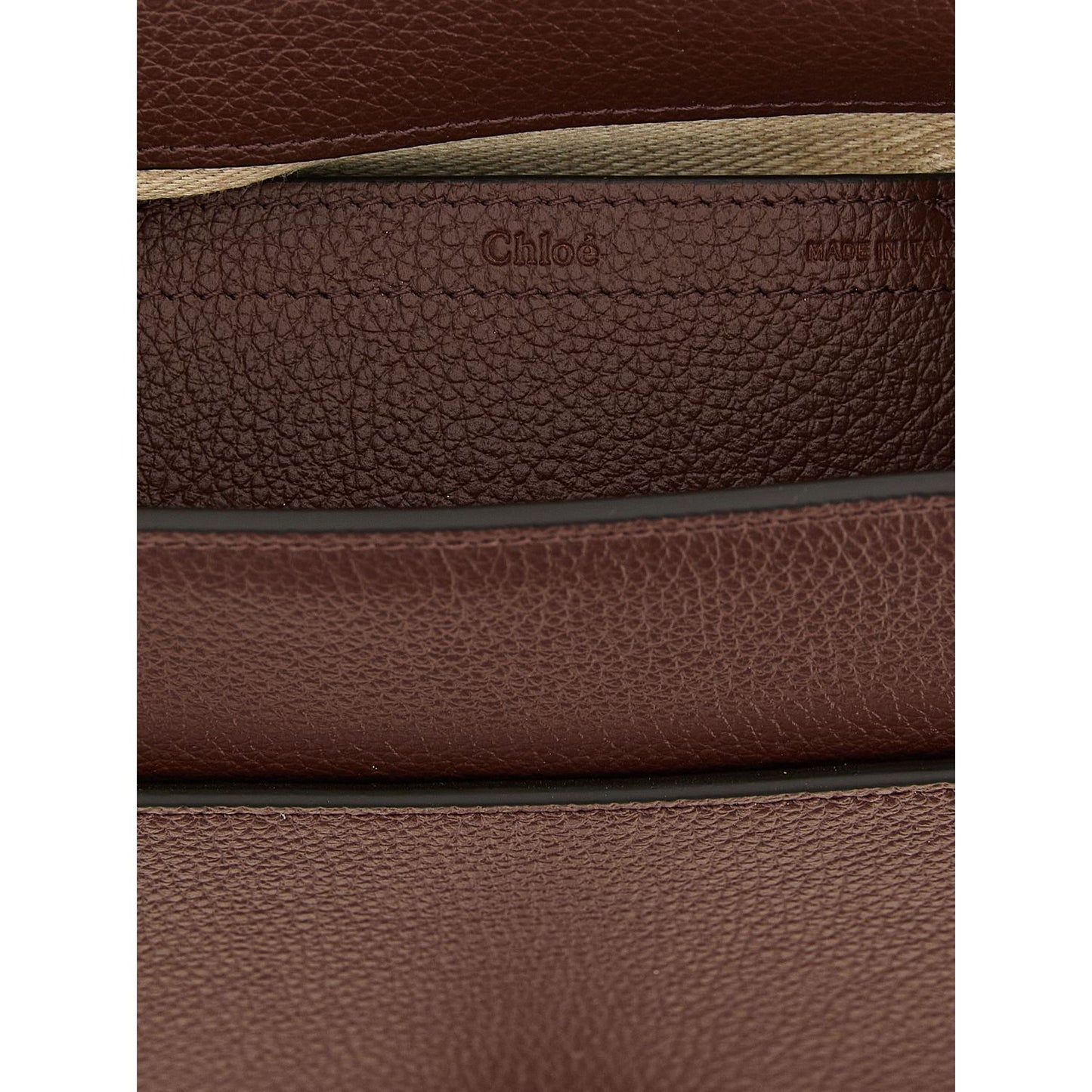 Chloé Brown Calfskin Crossbody Bag