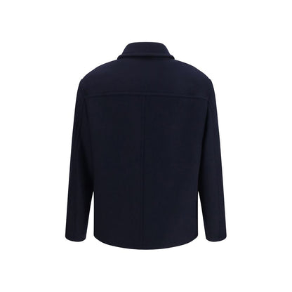 Brooksfield Blue Wool Oves Aries Jacket