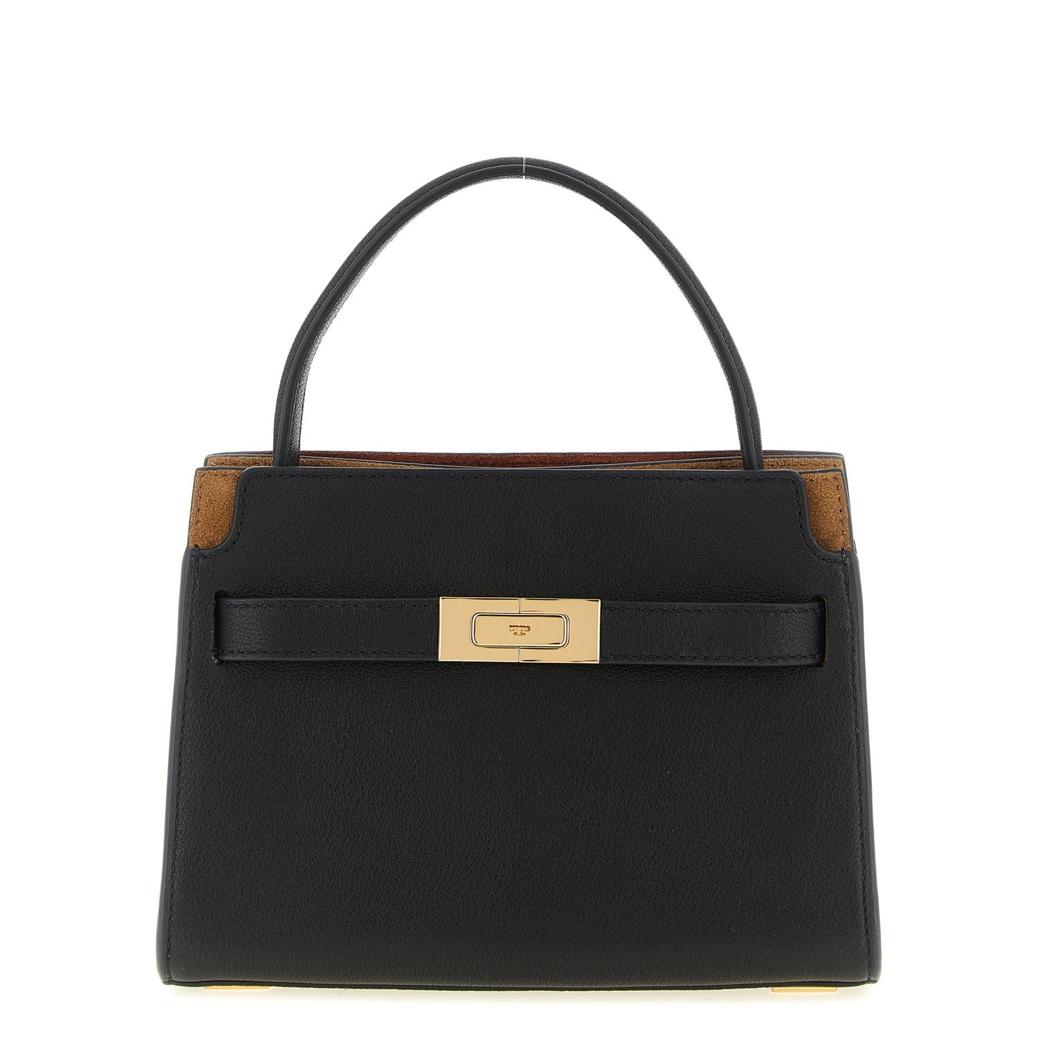 Tory Burch Black Lambskin Crossbody Bag