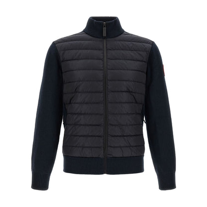 Canada Goose Black Wool Full-Length Jacket