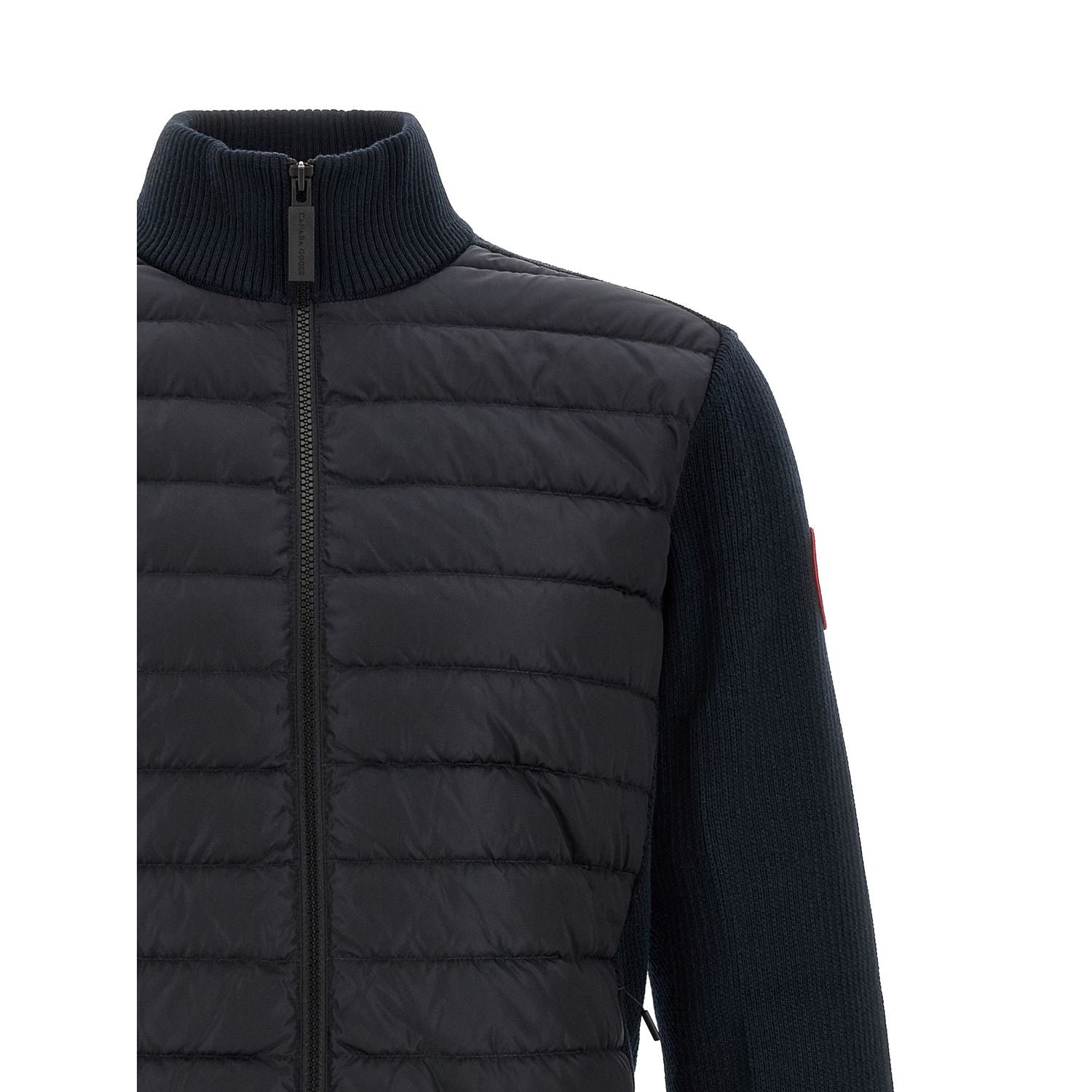 Canada Goose Black Wool Full-Length Jacket