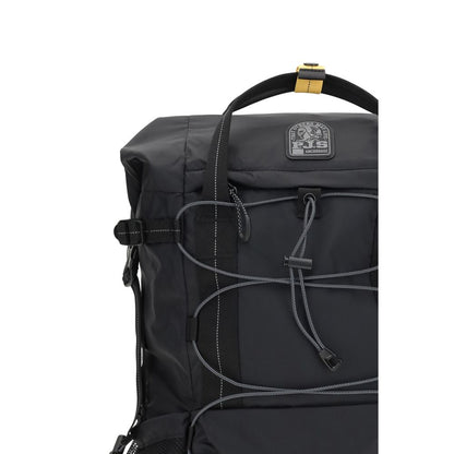Parajumpers Black Nylon Backpack