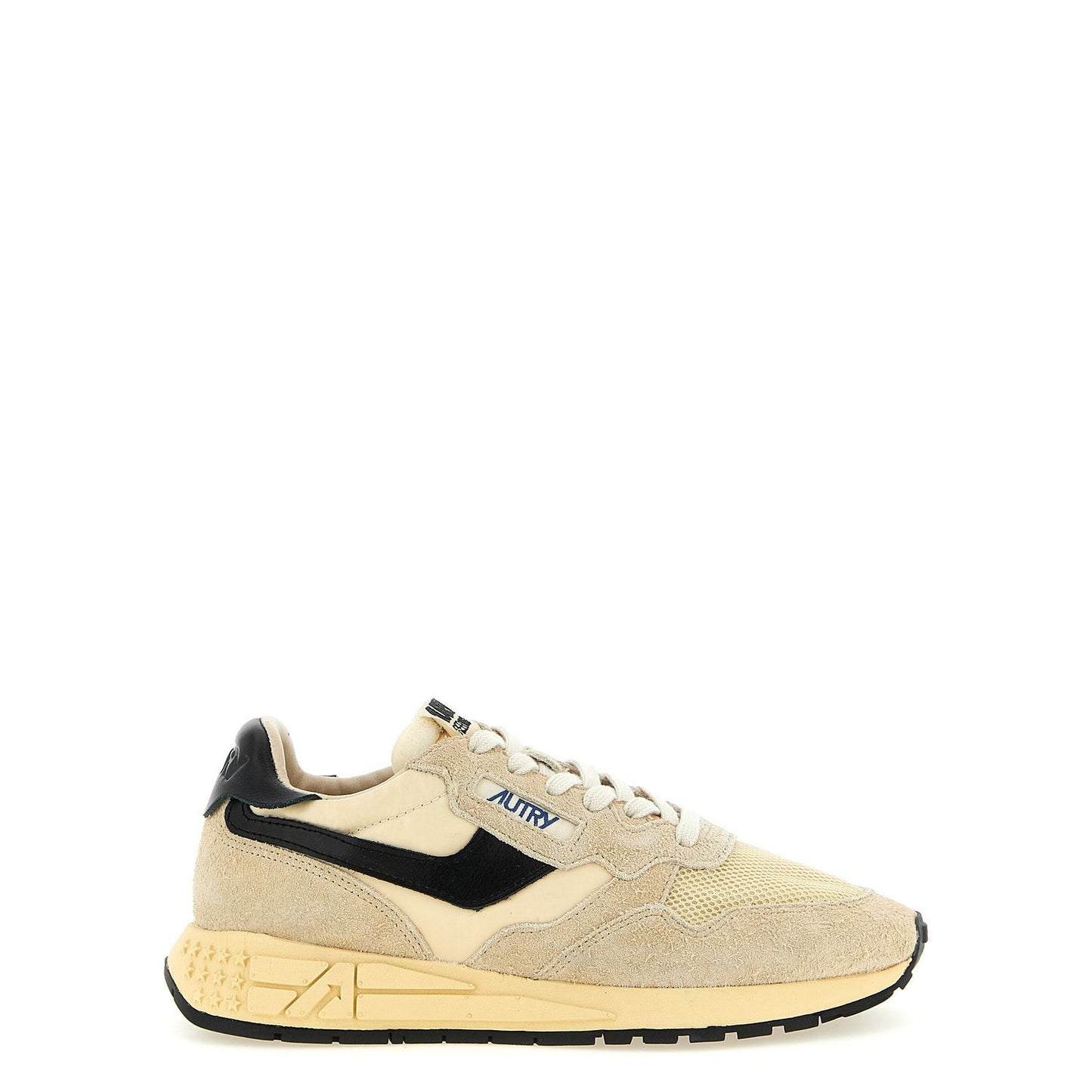 Autry Black Nylon Athletic Sneakers