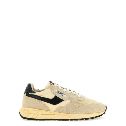 Autry Black Nylon Athletic Sneakers