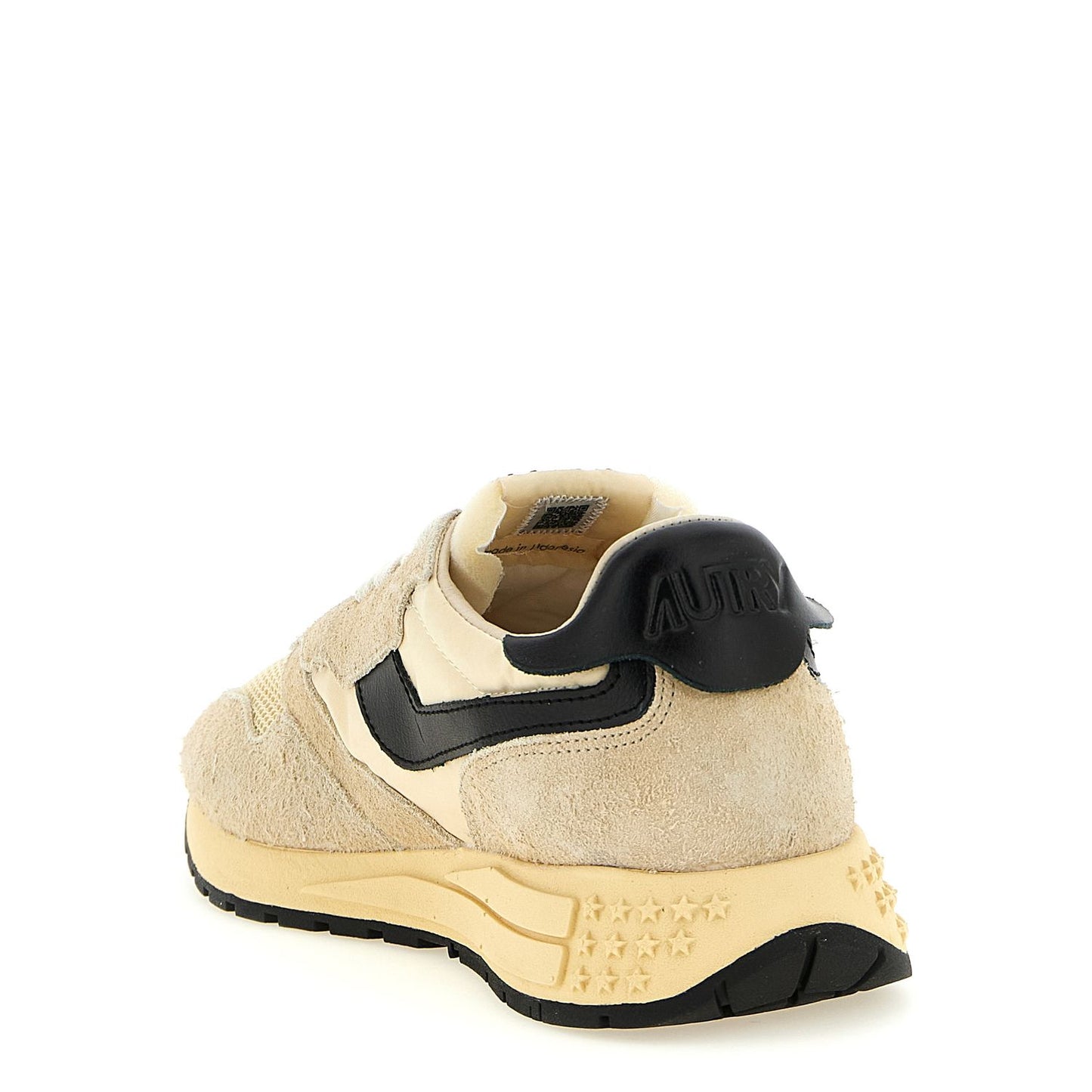 Autry Black Nylon Athletic Sneakers