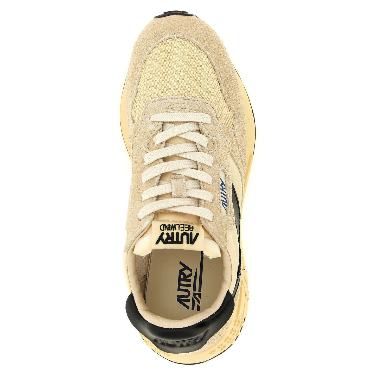 Autry Black Nylon Athletic Sneakers