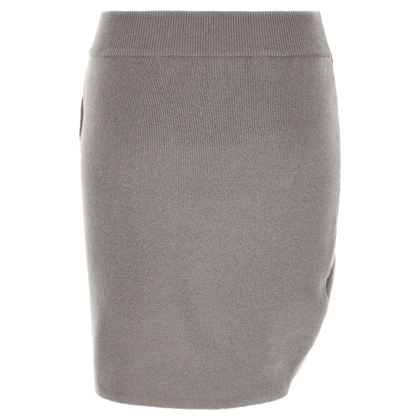 Giuseppe Di Morabito Gray Virgin Wool Long Skirt