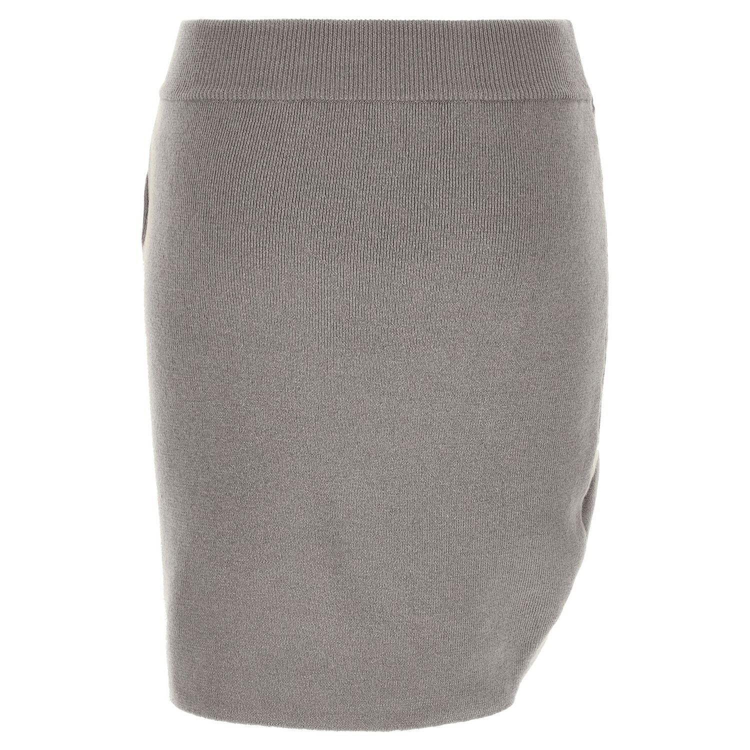 Giuseppe Di Morabito Gray Virgin Wool Long Skirt