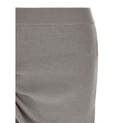 Giuseppe Di Morabito Gray Virgin Wool Long Skirt
