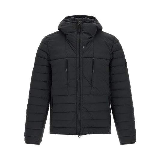 Stone Island Black Polyamide Shell Jacket