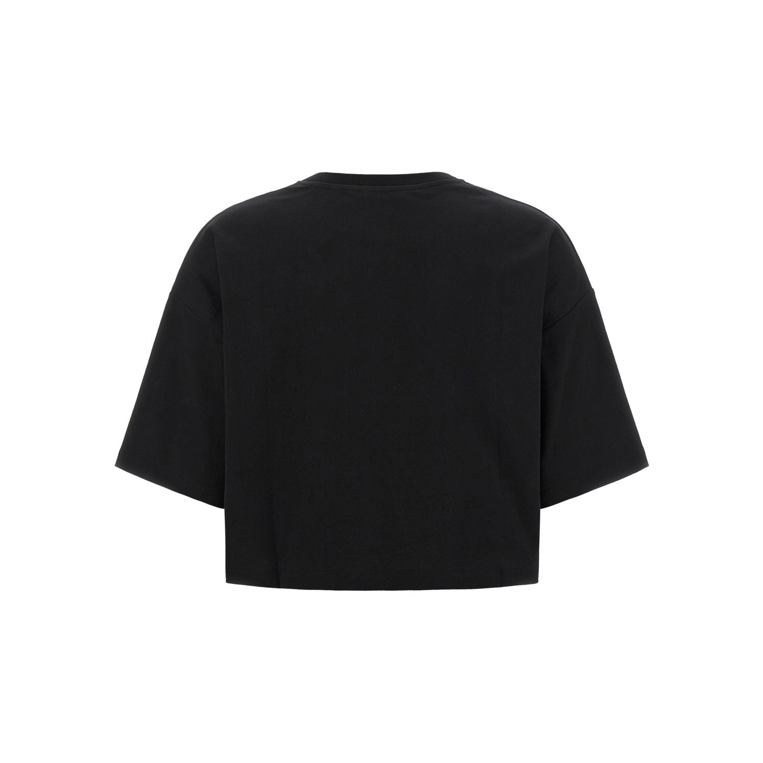 Balmain Black Cotton T-Shirt