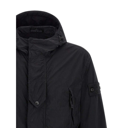 Stone Island Black Polyamide Shell Jacket