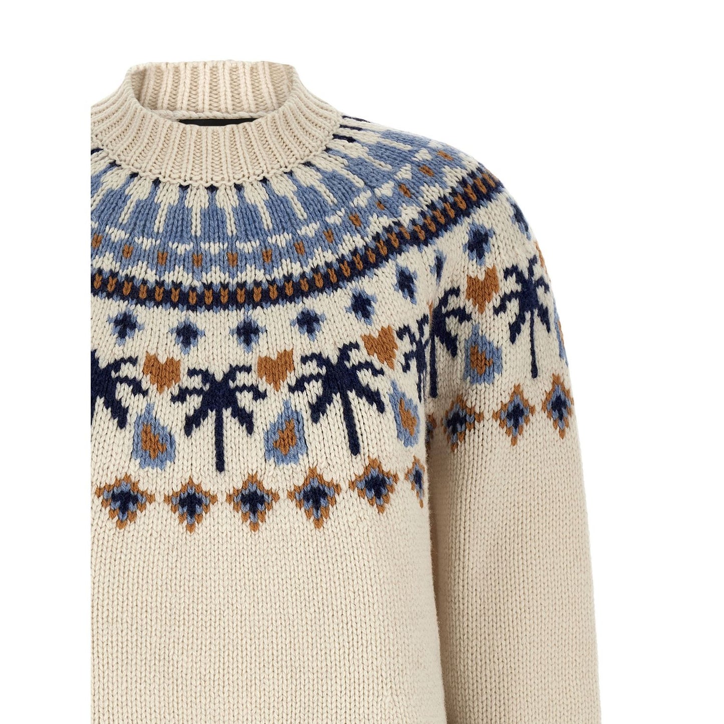 Alanui Multicolor Virgin Wool Cardigan