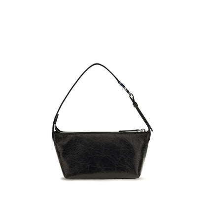 Fendi Black Calf Leather Bos Taurus Clutch Bag