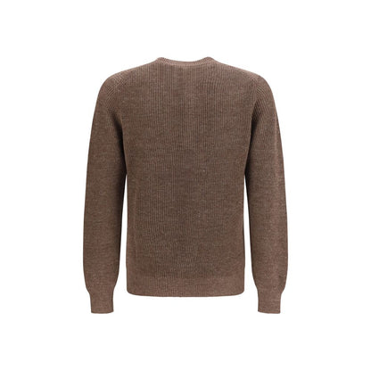 Brunello Cucinelli Brown Linen Sweatshirt