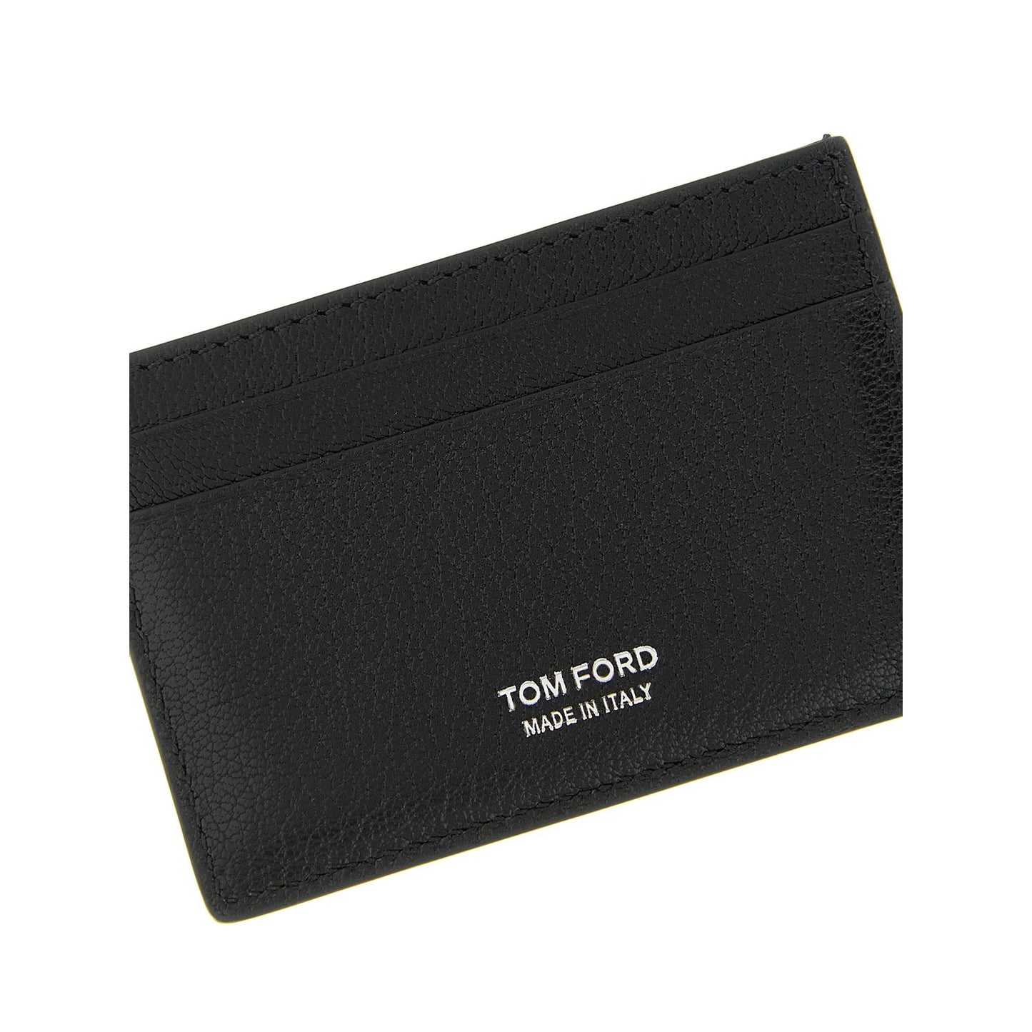 Tom Ford Black Goatskin Cardholder